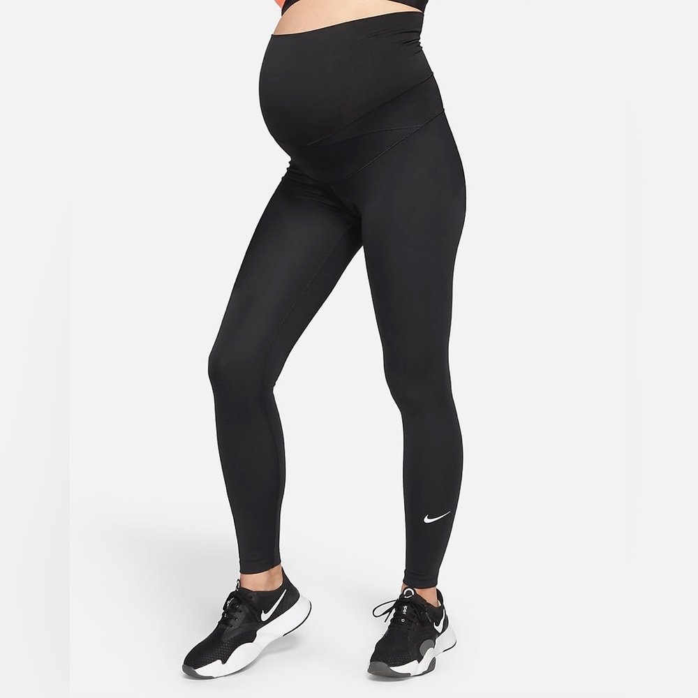 Nike Maternity One High Rise Leggings - size small - Picture 2 of 8
